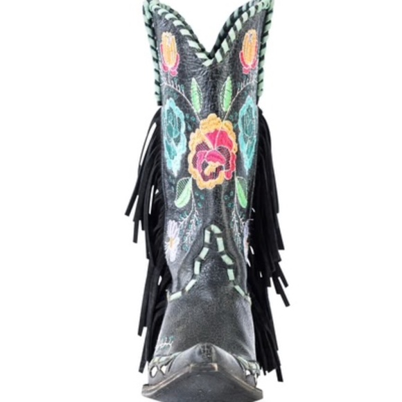 ‼️SOLD‼️DOUBLE D RANCH LILLIE WEST COWGIRL  BOOT SIZE 9.5 - Picture 2 of 6